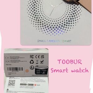 Toobur Smart Watch with pink Strap